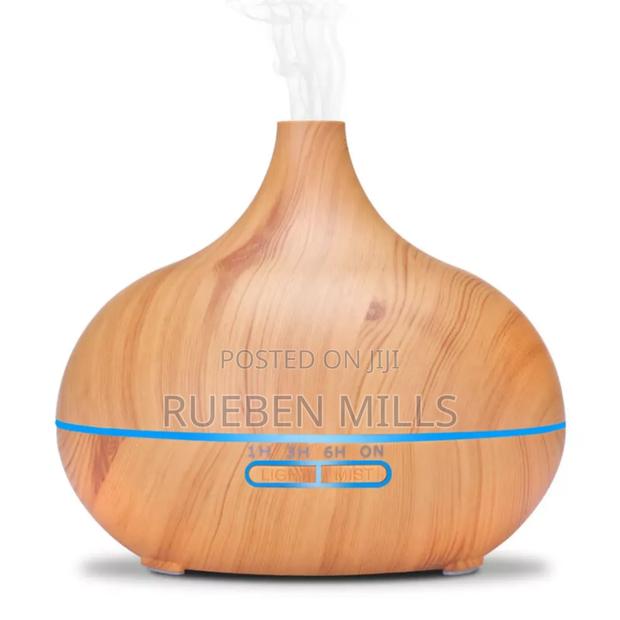 Wood Grain Modern Aromatherapy Diffuser Air Freshener · Photo 2