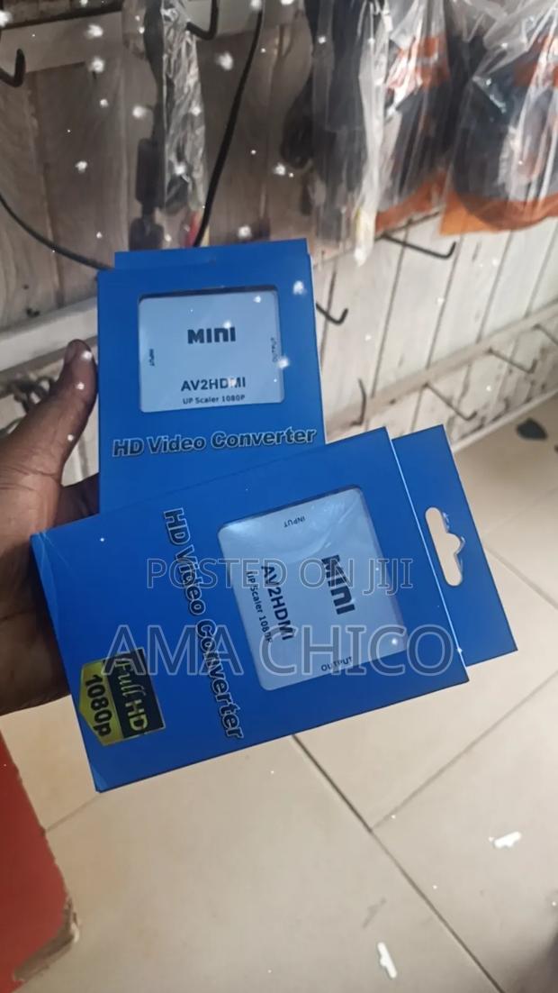 AV Input to Hdmi Output Converter