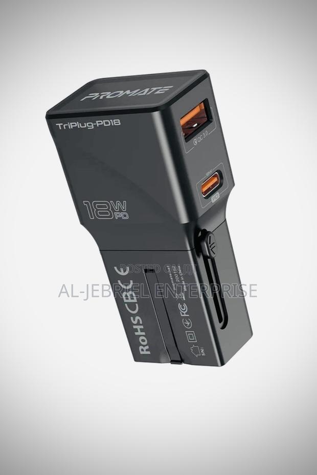 30 Watts Output Promate TRIPLUG-PD18 Travel Power ADAPTER · Photo 4