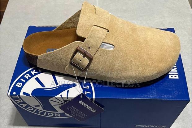 Birkenstock Boston Suede Brown · Photo 4