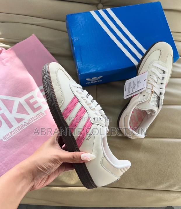 Adidas Samba White/Pink · Photo 3