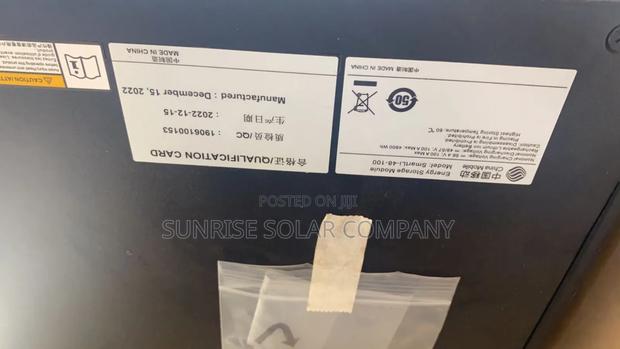 Solar Huawei Lithium Battery 100ah 48v photo 3