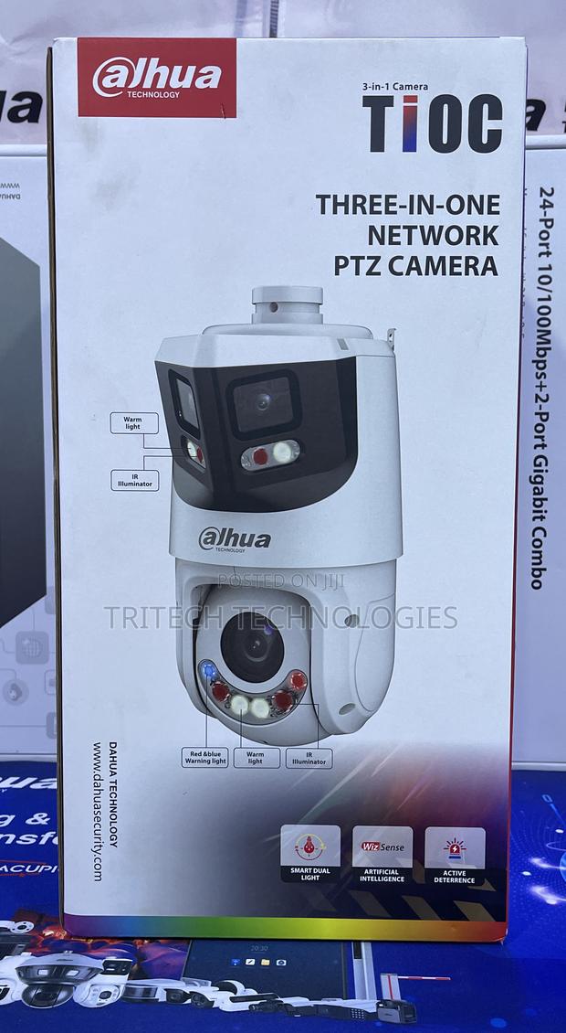 Dahua 3 in 1 Camera 8+4mp 25x Tioc Network Panoramic PTZ Cam · Photo 2