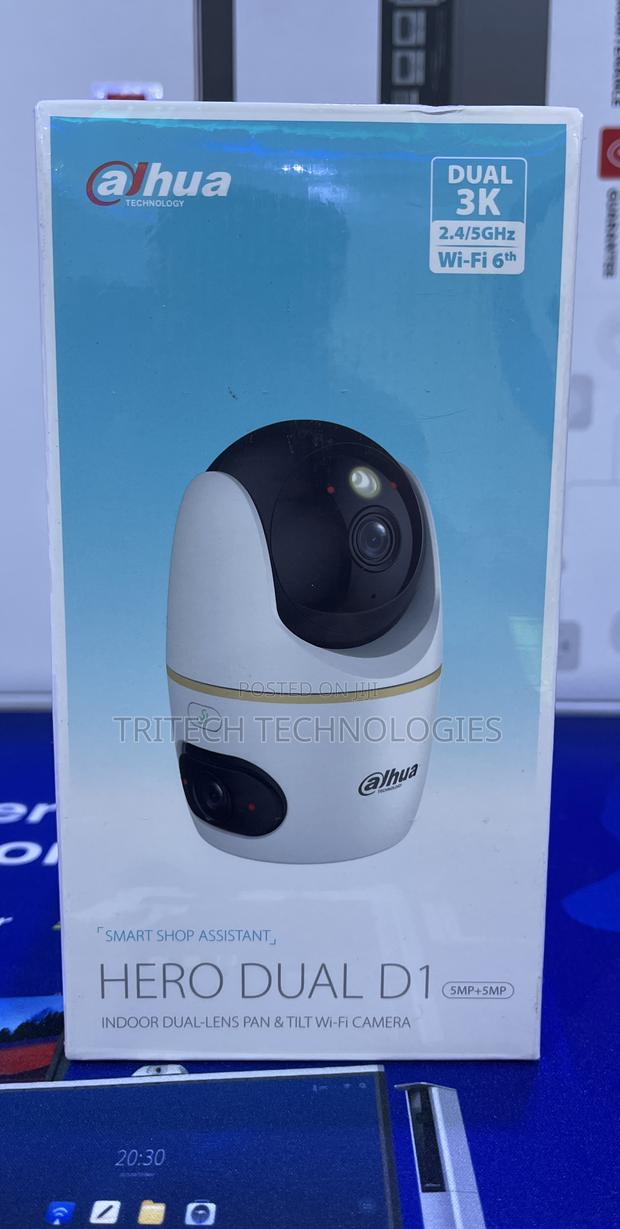 Dahua Wifi Camera 5mp Hero Dual D1 Dual Lens 2way Talk Dh-H5d-5f · Photo 4