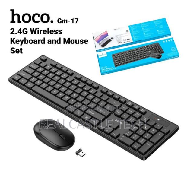 Hoco GM17 Wireless Keyboard and Mouse photo 2