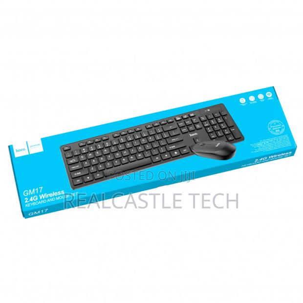 Hoco GM17 Wireless Keyboard and Mouse photo 4