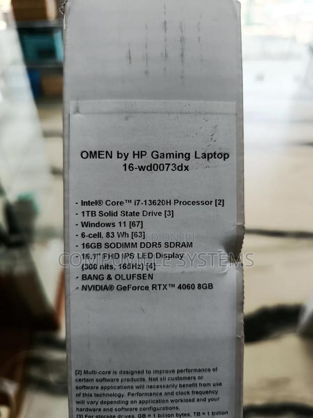 New Laptop HP Omen 15 16GB Intel Core I7 SSD 1T · Photo 3