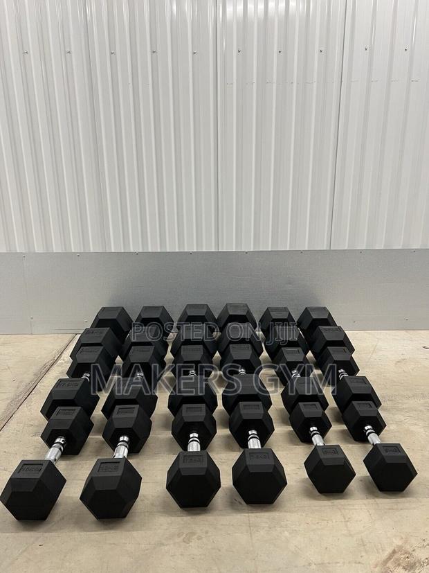 5-25kg Hex Dumbbell Set photo 2