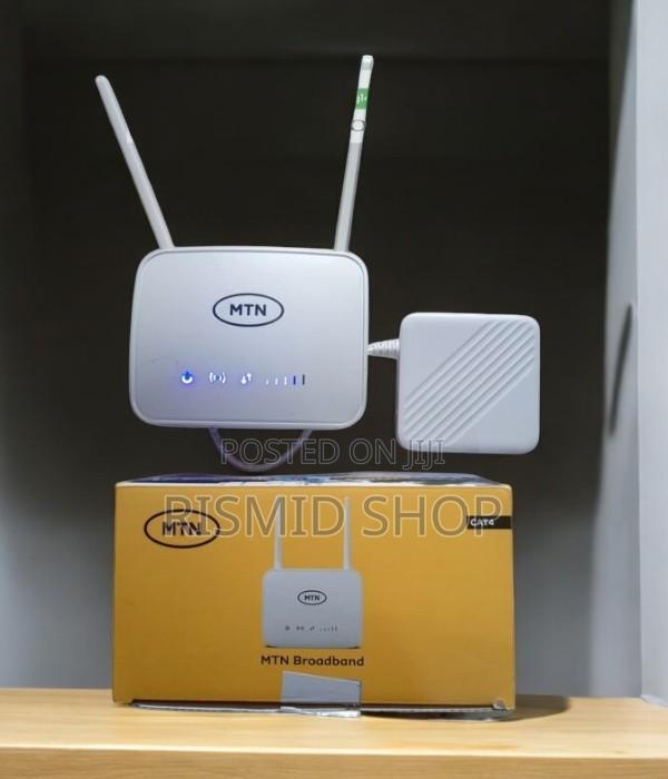 MTN Universal Broadband 4G Router + Backup Battery - White · Photo 2