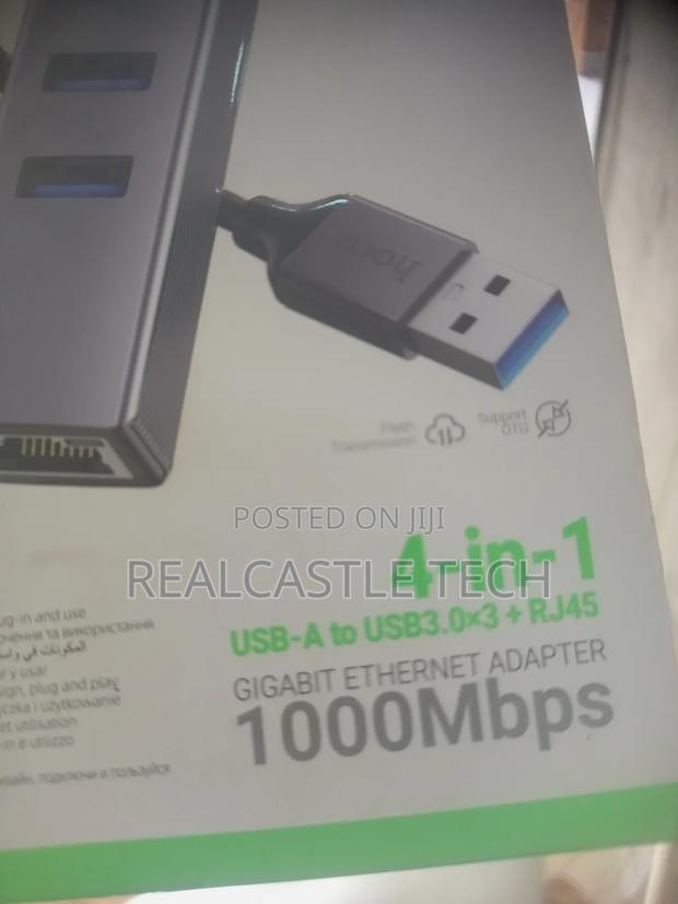 Hoco HB34 4-in-1 Gigabit Ethernet Adapter photo 5