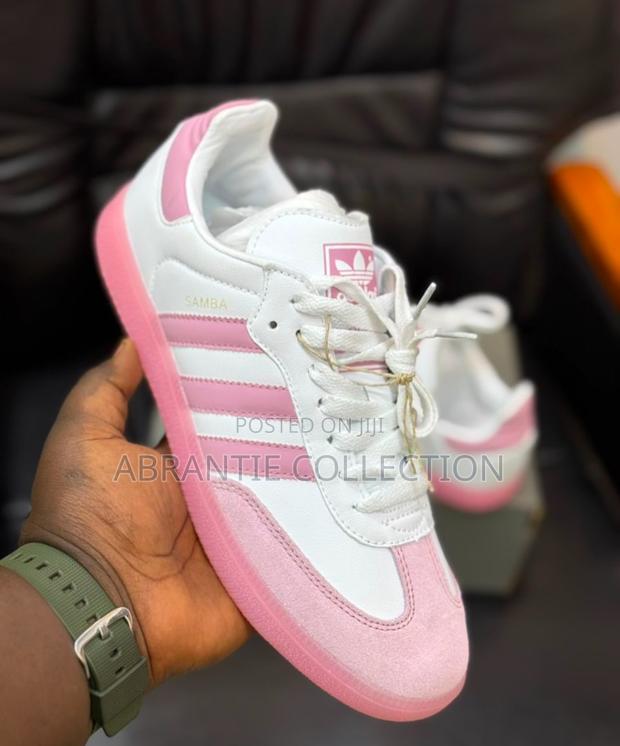 Adidas Samba White/Pink for Ladies · Photo 3