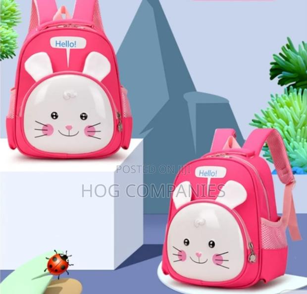 3d Rose Rabbit Cartoon School Bag Kids Backpack in Accra-Fast Delivery · Photo 4