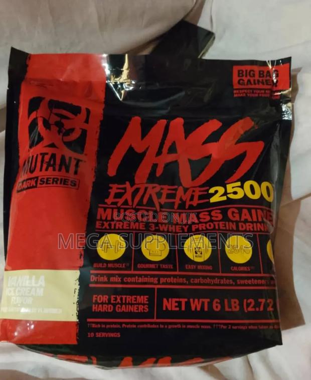 Mutant Mass Gainer Extreme 2500 6lbs · Photo 4