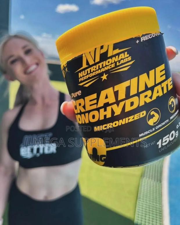 NPL Micronized Creatine Monohydrate :30 Servings 60 Servin