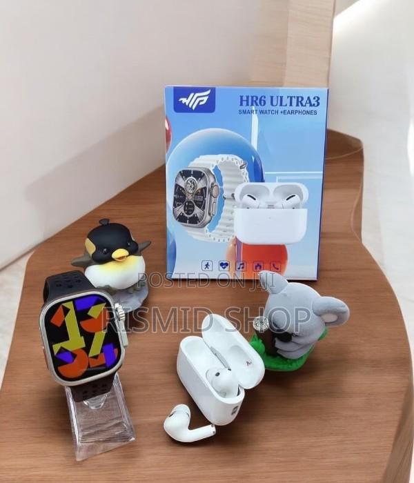 HR6 ULTRA Smartwatch Plus Airpods Pro 2 photo 2