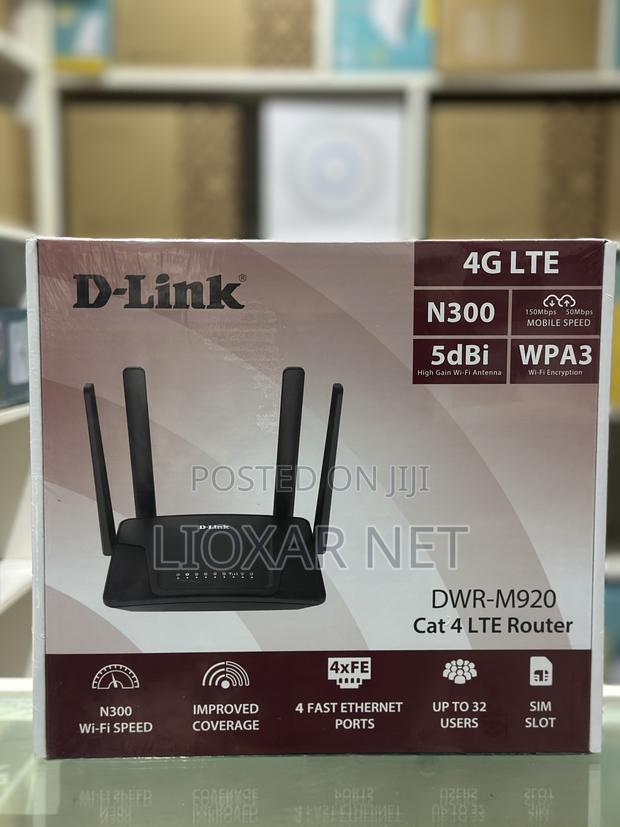 D-Link DWR-920 Wireless N300 4g Lte Router · Photo 2