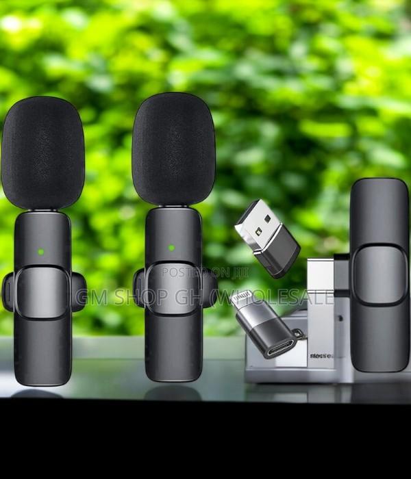 2 in 1 Wireless Microphone for Android and iPhone