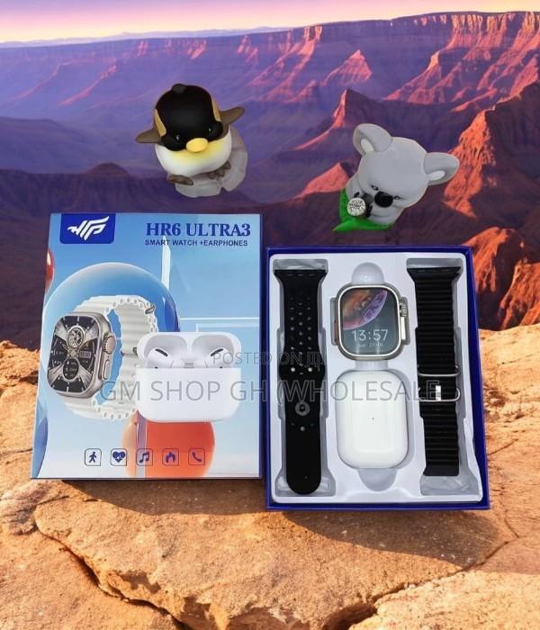 HR6 ULTRA Smartwatch Plus Airpods Pro 2 photo 2