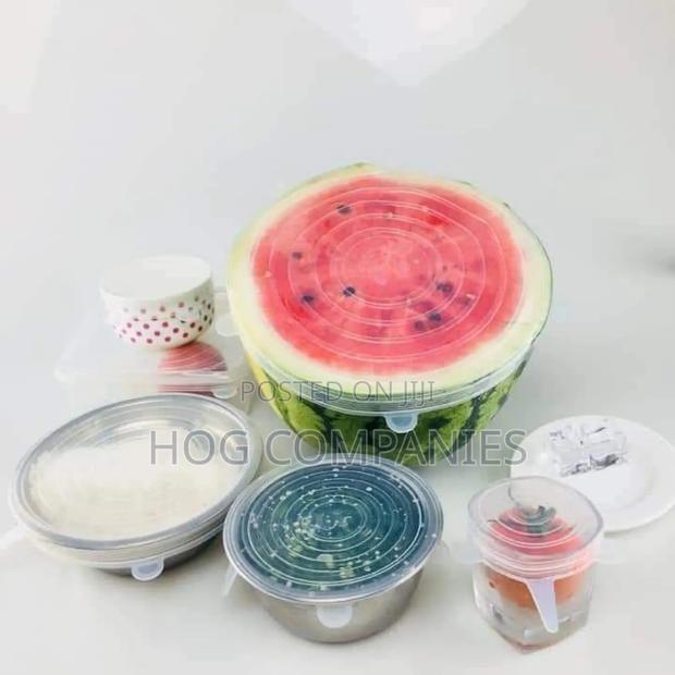 Silicone Food Lids, 6 PCS Set, Excellent for Storing Food · Photo 3