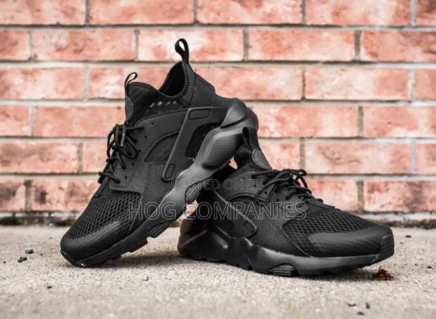 Nike Air Huarache Ultra Br Triple Black · Photo 4
