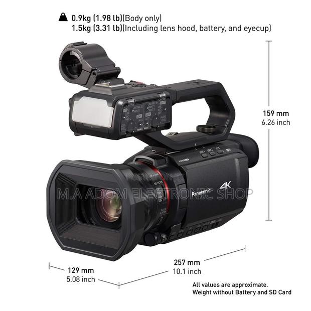 Panasonic HC-X2000 Pro Camcorder -Compact Design · Photo 2
