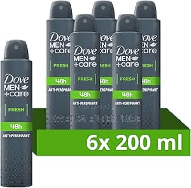 Dove Men+Care Fresh Anti-Perspirant Deodorant Spray - Pack