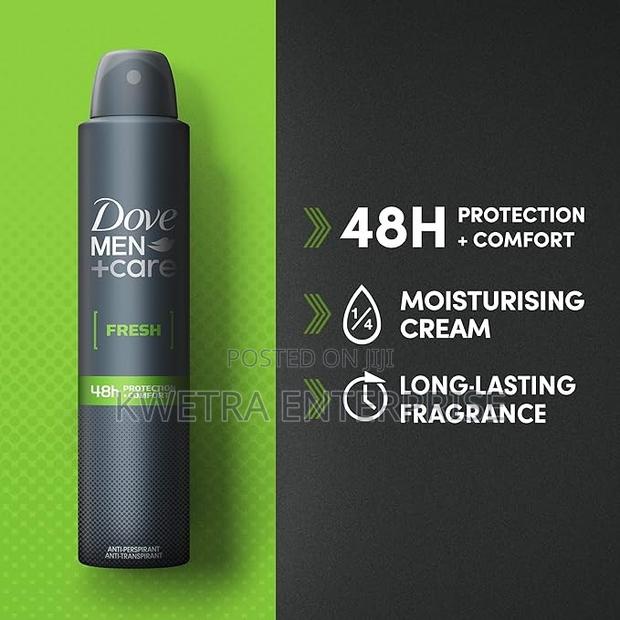 Dove Men+Care Fresh Anti-Perspirant Deodorant Spray - Pack photo 4