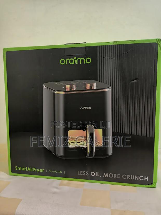 Oraimo Smart Air Fryer 1500w 5l With Visible Cooking Window