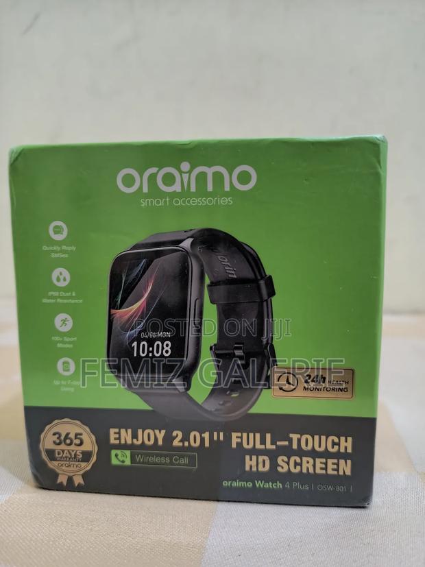 Oraimo Smart Watch 4 Plus 2.01" Hd Display · Photo 4