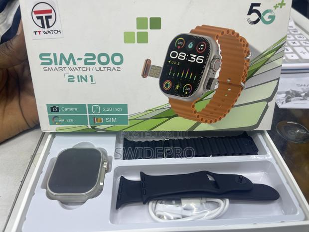 Amoled 4g Sim -200 Smart Watch Ultra 2 Tt Watch