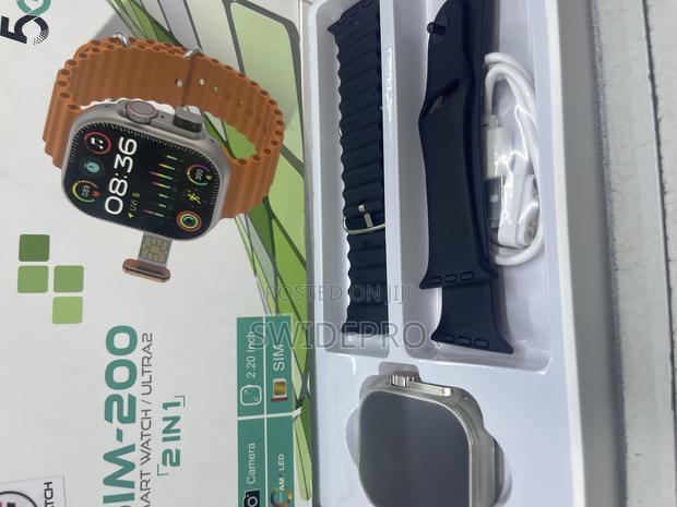 Amoled 4g Sim -200 Smart Watch Ultra 2 Tt Watch photo 3