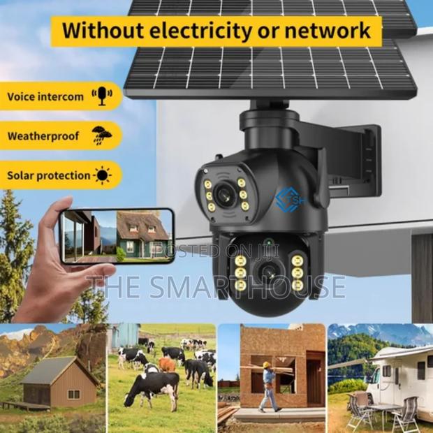 Smart 5g Solar Dual CCTV Camera (Support All Sim Card) photo 5