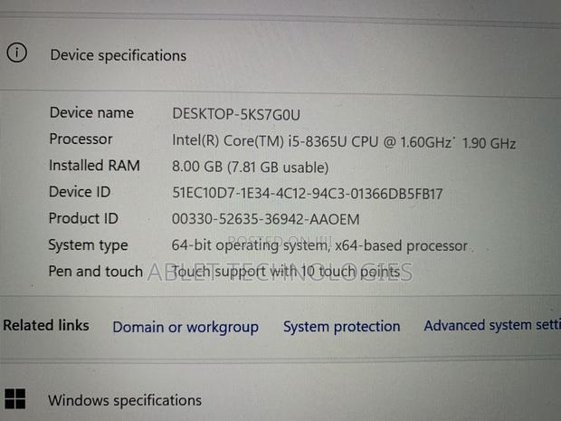 Laptop Dell Latitude 7400 8GB Intel Core I5 SSD 256GB photo 5
