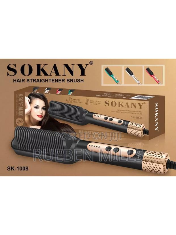 9500 F Max Sokany Hair Straightener Brush · Photo 2