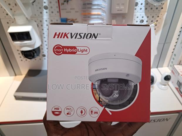 Hikvision 4mp Hybrid Audio Mic Camera IP DOME Mobile Displ · Photo 2