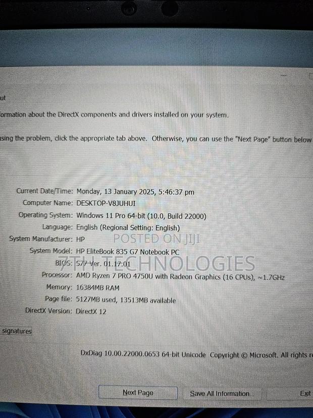 Laptop HP EliteBook 835 G7 16GB AMD Ryzen 7 SSD 512GB photo 7