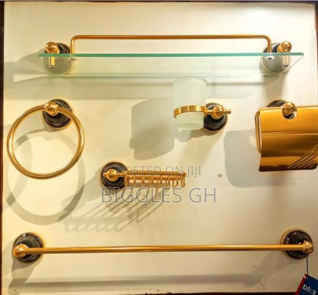 Bathroom Accessories- Gold · Photo 3