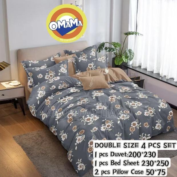 Luxury Cotton Double Size Duvet Set(Available in Diff Colors · Photo 2