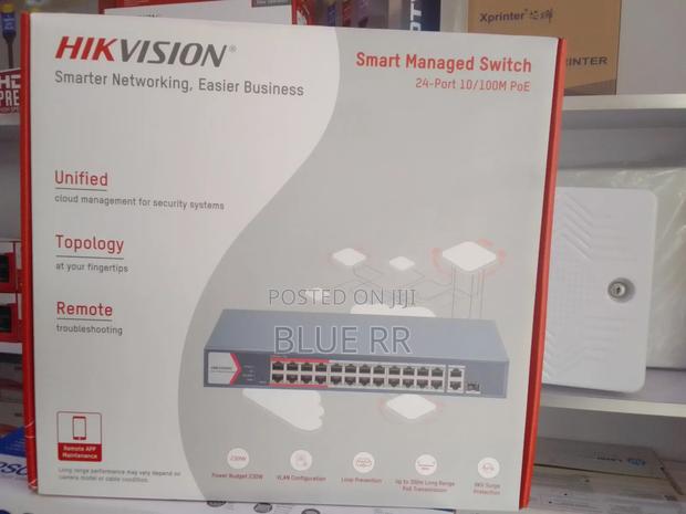 24-Port Poe Switch Hikvision