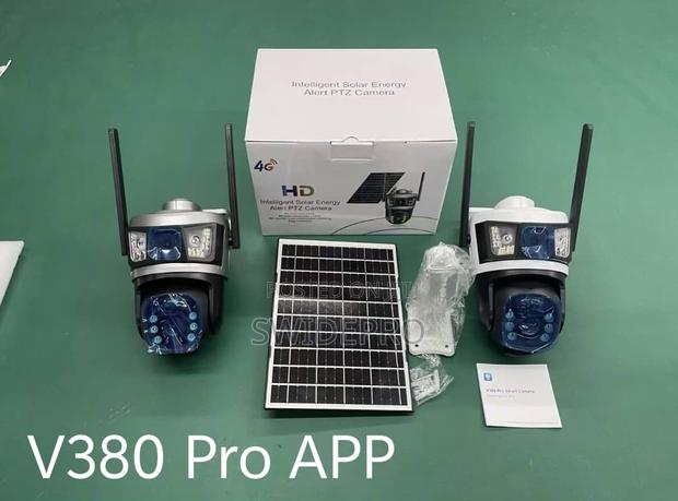 4g Sim Dual Lens Solar CCTV Camera + Solar Panel + V380 Pro · Photo 4
