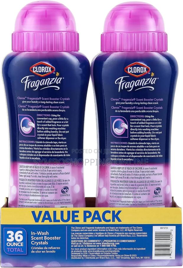 Clorox Fragranzia Spring 510g 180 Per Piece 360 for 2 photo 2