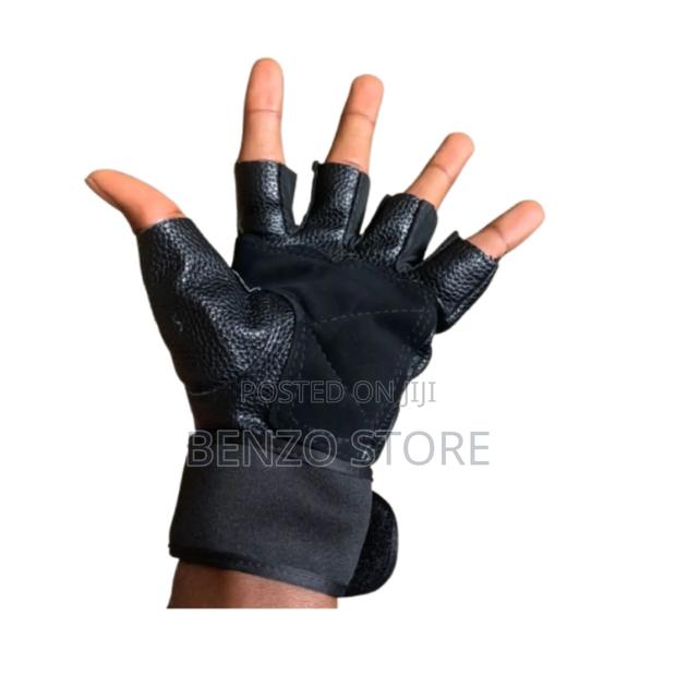 Original Leather Hand Gloves For Gym, Military And Riding · Photo 3