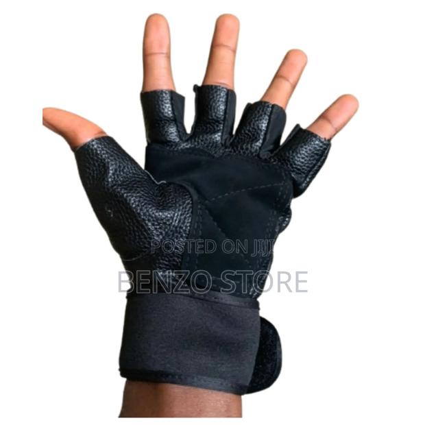 Original Leather Hand Gloves For Gym, Military And Riding · Photo 4
