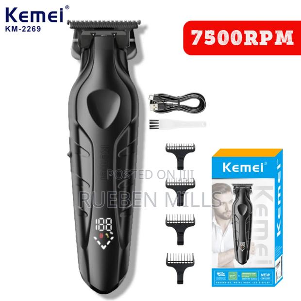 7500RPM Kemei KM-2269 Cordless Skin Machine Beard Trimmer · Photo 2
