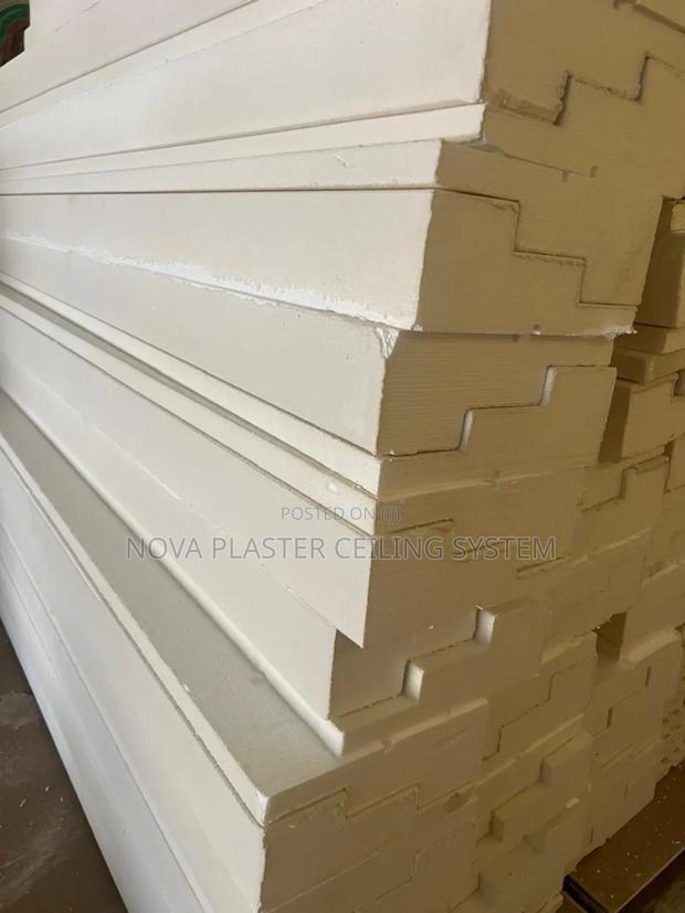 Styrofoam Coping for Roof Edge