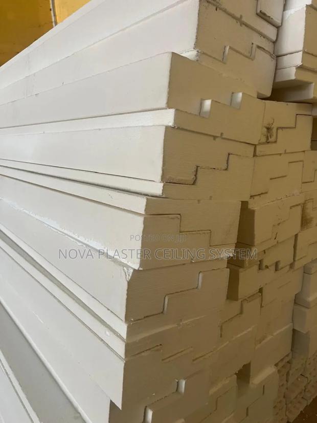 Styrofoam Coping for Roof Edge