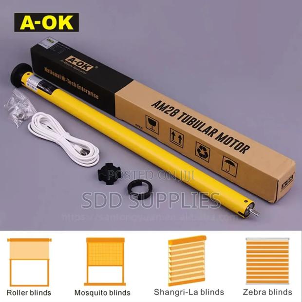 Rechargeable Smart Zigbee Window Blinds Tubular Motor · Photo 2