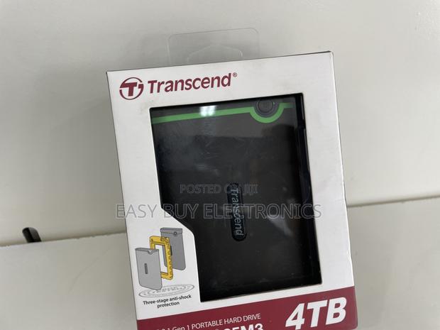 5gb/S Speed Transcend 4TB Hard Drive