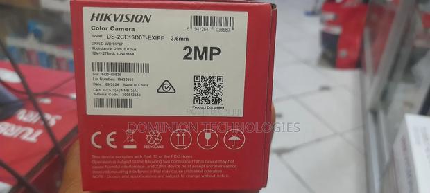 Hikvision Ds-2ce16d0t-Exipt 3.6mm 2mp Camera Bullet · Photo 4