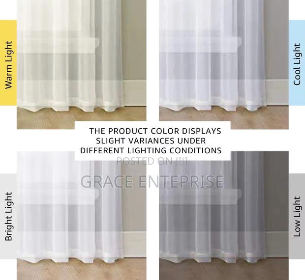 Luxurious and High Quality Curtains 2 In1 Voile · Photo 2